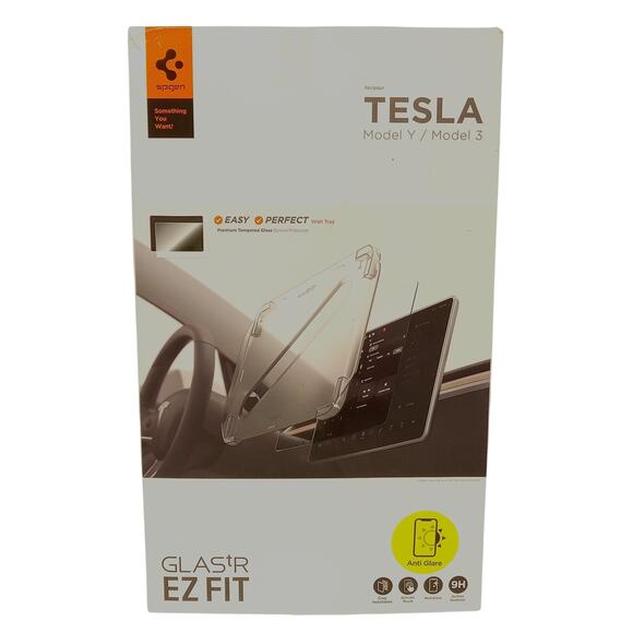 Tesla Glas tR Easy Fit Auto Display Anti-Glare Screen 15in. - Picture 1 of 5